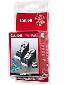 Картридж Canon PGI-520BK Black TWIN  (двойная упаковка)