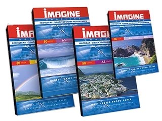 Бумага Imagine A6  (100х150мм)  230г. 50л глянцевая