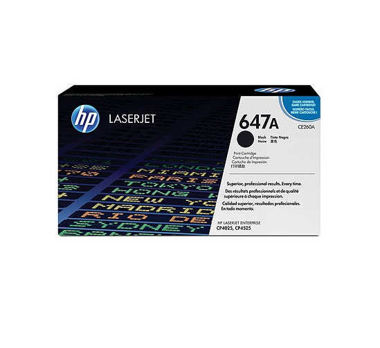 Картридж HP CE260A Black для Color LaserJet CP4525 (8 500 стр)