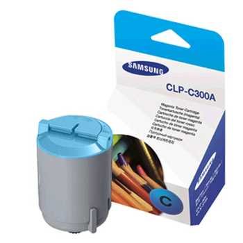 Тонер-картридж Samsung CLP-C300A (голубой, 1000 стр.)