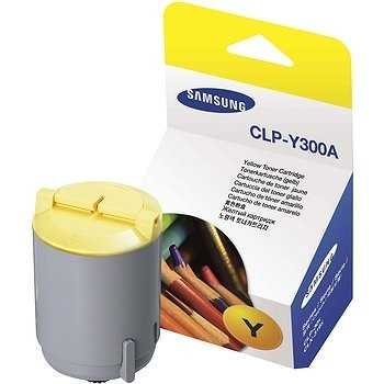 Тонер-картридж Samsung CLP-Y300A (жёлтый, 1000 стр.)