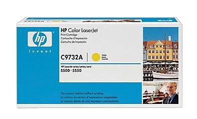 Картридж HP C9732A LaserJet 5550 Yellow