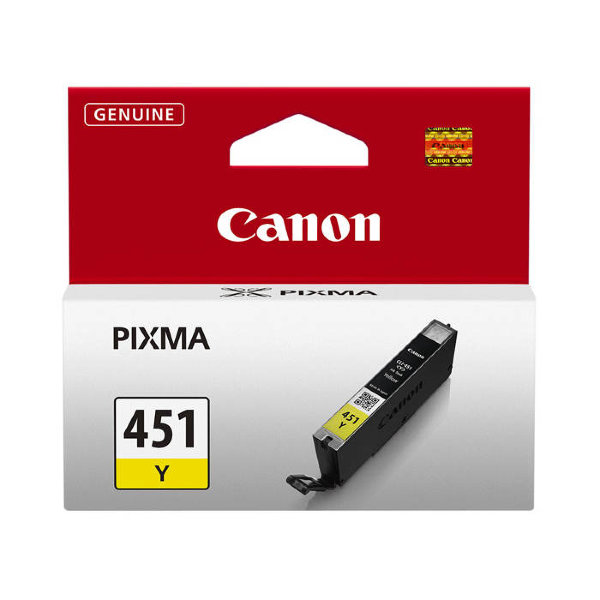 Картридж Canon CLI-451Y желтый iP7240,MG6340, MG5440, MX924