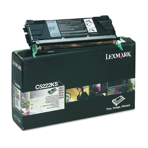 LEXMARK C5222KS black C522n/524 4000c regular