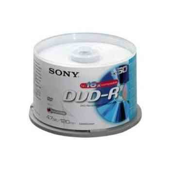 Диск DVD-R Sony, 16x (50 шт.), Cake Box