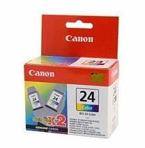 Картридж Canon BCI-24C цветной  двойной (2шт)