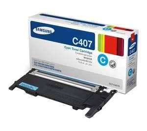 Картридж Samsung CLT-C407S Cyan для CLP-320/325/320N