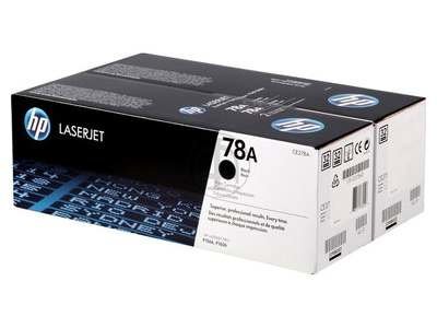 Картридж HP LaserJet 78A CE278AD/AF (2 шт) черный  для LJ 1566/1606dn/1536dnf