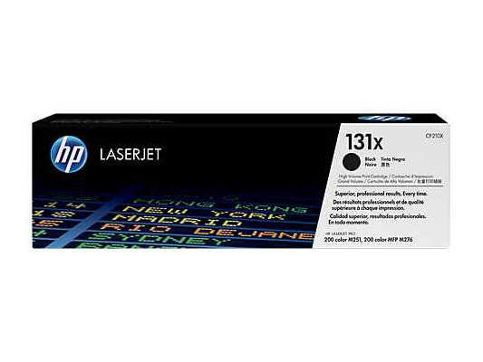 Картридж HP CF210X №131X для LaserJet Pro 200 M251 MFP M276 черный увеличенный
