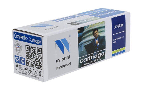 Картридж NV-Print CF283X/Cartridge 737 совместимый для HP LJ Pro 201/M225, Canon MF211/212/217/226