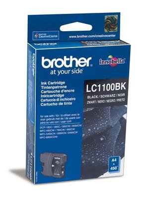 Картридж Brother LC1100Bk чёрный