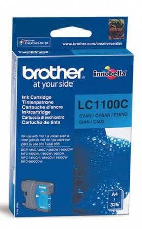 Картридж Brother LC1100C голубой