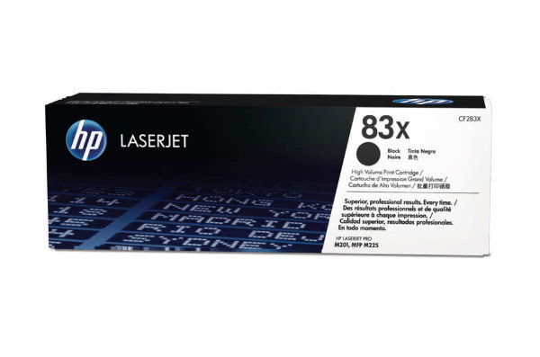Картридж HP CF283X (№83X) Black для LaserJet Pro M201, MFP 225 (повышенной ёмкости)