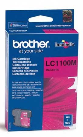 Картридж Brother LC1100M пурпурый