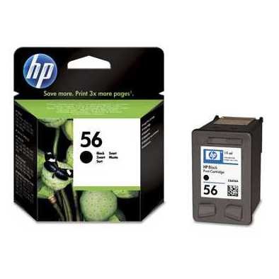 Картридж HP 56 C6656AE чёрный