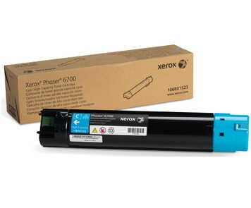 Тонер-картридж Xerox 106R01523 Cyan для Phaser 6700 (повышенной ёмкости)