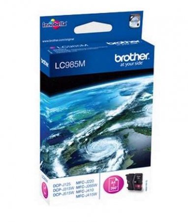 Картридж Brother LC985M Magenta для DCP-J315/315W/515W, MFC-J220/265W/410/415W