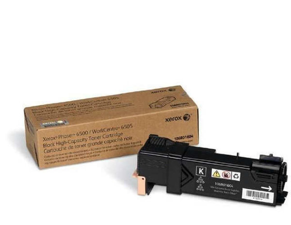 Тонер-картридж Xerox 106R01604 Black для Phaser 6500/6505 (повышенной ёмкости)