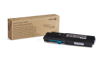 Тонер картридж Xerox 106R02233 cyan Phaser 6600/WC6605 6000c