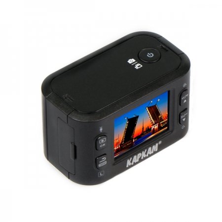 КАРКАМ Excam One 1920x1080 , 1.50", G-сенсор, GPS, 170°, HDMI, 512 Мб, microSD