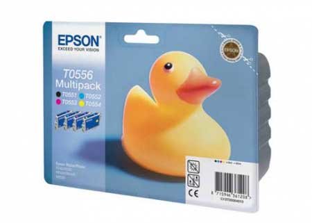 Epson T0556 (C13T05564010) Multipack комплект 4 картриджа