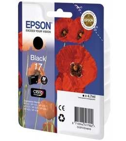 Картридж Epson C13T17014A10 Black T1701 для XP-33/103/203/207/303/306/406
