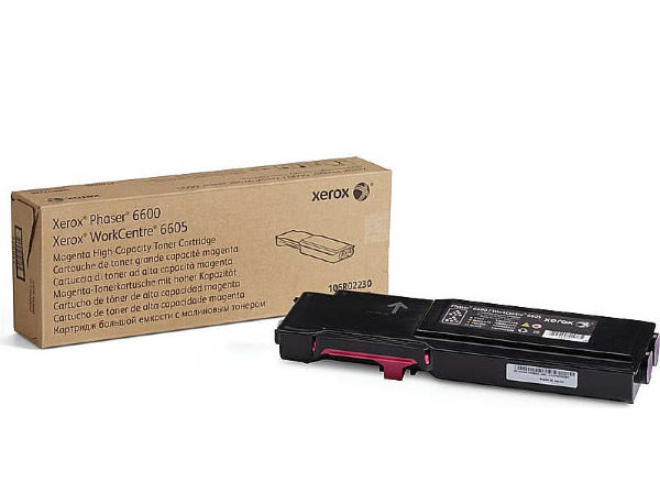 Картридж XEROX 106R02238 magenta Ph6600/WC6605 11000c