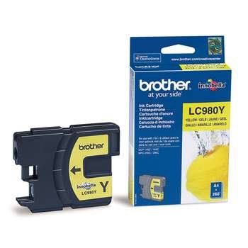 Картридж Brother LC980Y жёлтый