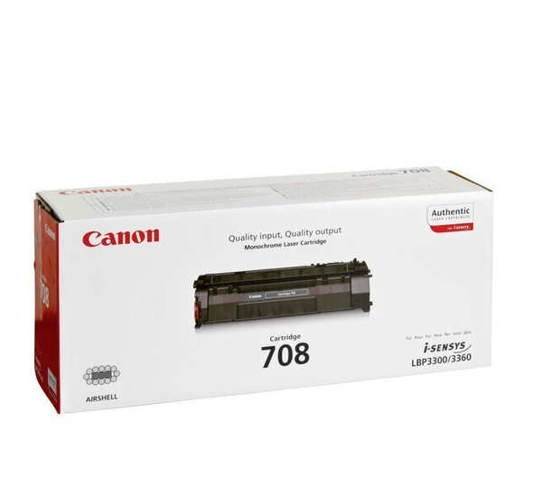 Картридж Canon Cartridge 708 (0266B002) черный для LBP 3300/3360