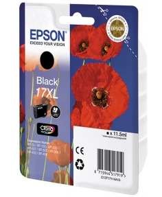 Картридж Epson C13T17114A10  Black T1711 для XP-33/103/203/207/303/306/406 повышенной емкости