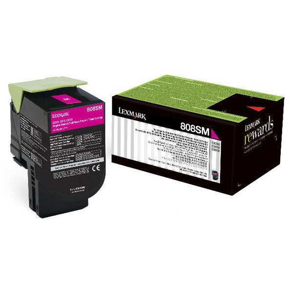 LEXMARK 80C8SME magenta CX310/410/510/517 return program