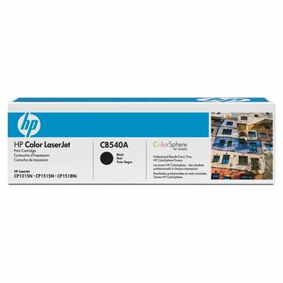 Картридж HP Color LaserJet CB540A чёрный