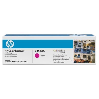 Картридж HP Color LaserJet CB543A пурпурный