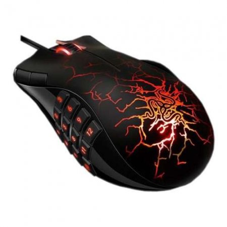 Мышь Razer Naga Molten Edition (RTL) USB 17btn+Roll
