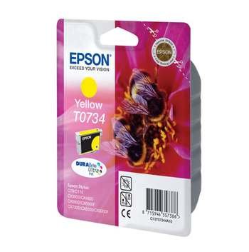 Картридж Epson T0734 ( C13T07344A10/ C13T10544A10 )  жёлтый