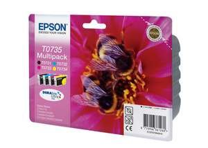 Картридж Epson T0735 ( C13T07354A10/ C13T10554A10 ) комплект 4 картриджа