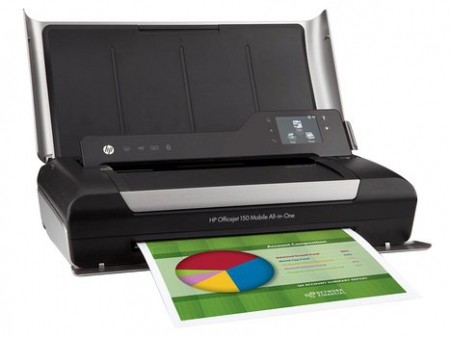 МФУ HP Officejet 150 <CN550A> мобильное, принтер/сканер/копир, Bluetooth