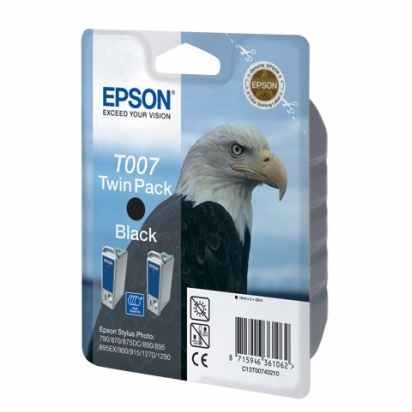 Epson T007 двойной   (C13T007402) black