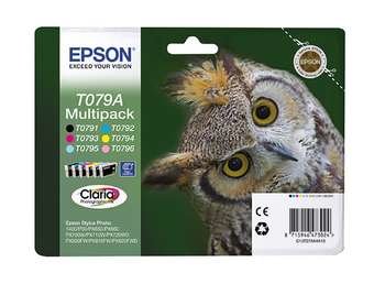 Epson T079A (C13T079A4A10) Multipack комплект 6 картриджей