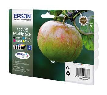 Картридж Epson T1295 ( C13T12954010 ) комплект 4 цвета