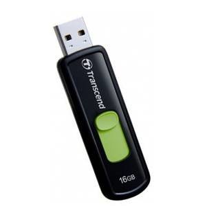 USB Flash 16Gb, Transcend 500 black