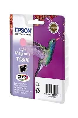 Картридж Epson T0806 (C13T08064010) светло-пурпурный