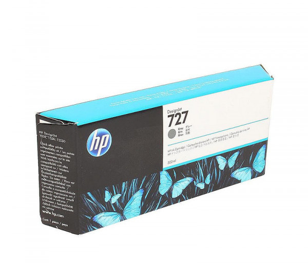 Картридж HP F9J80A №727 Gray  DJ T920/1500/2500 300ml