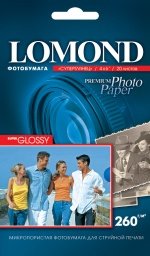 LOMOND 1106201 сатин, 270 г/м2, Фото А6 (10х15 см), 20 л