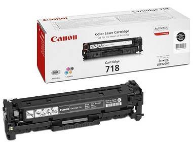 Картридж Canon 718 BK  SENSYS MF-8330/8350