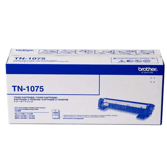 Тонер-картридж Brother TN-1075 для DCP-1510R/1512R/1510/1511/1518 /MFC1810/1813/1815/1818/ HL1110/1111/1112/1118