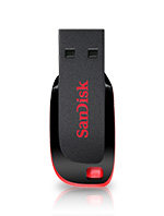 USB Flash 2GB USB Drive SanDisk Cruzer Blade