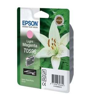 Epson T0596  для Stylus Photo R2400 светло-пурпурный