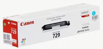 Картридж Canon 729 C для LBP7010C/ LBP7018C