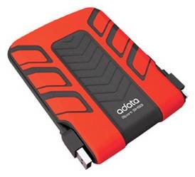 Внешний HDD 2,5" A-DATA 500Gb SH93 Red-Black USB 2.0, прорезинненый